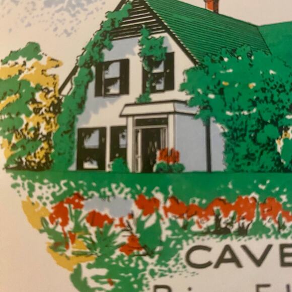 Vtg Collector Ceramic Trivet 6 x 6 Green Gables Cavendish Prince Edward Island - Picture 3 of 5